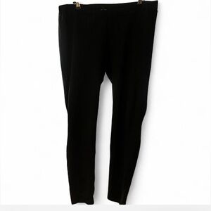 Premise Studio Black Rayon Blend dress pants Leggings Elastic Waistband size 1X
